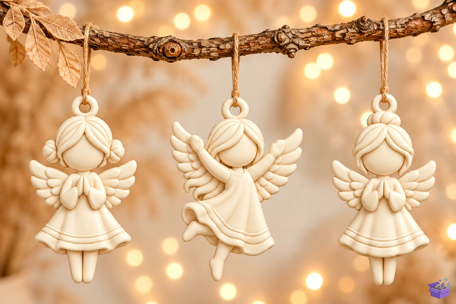 Angel Süs STL - 3D Baskı ve Model Dosyası (STL, OBJ, 3MF) - detaylı önizleme 5