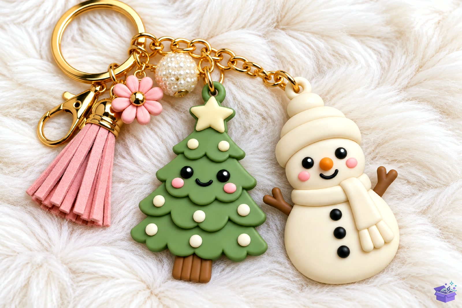 Yılbaşı Ağacı And Snowman Anahtarlık STL - 3D Baskı ve Model Dosyası (STL, OBJ, 3MF) - detaylı önizleme 3