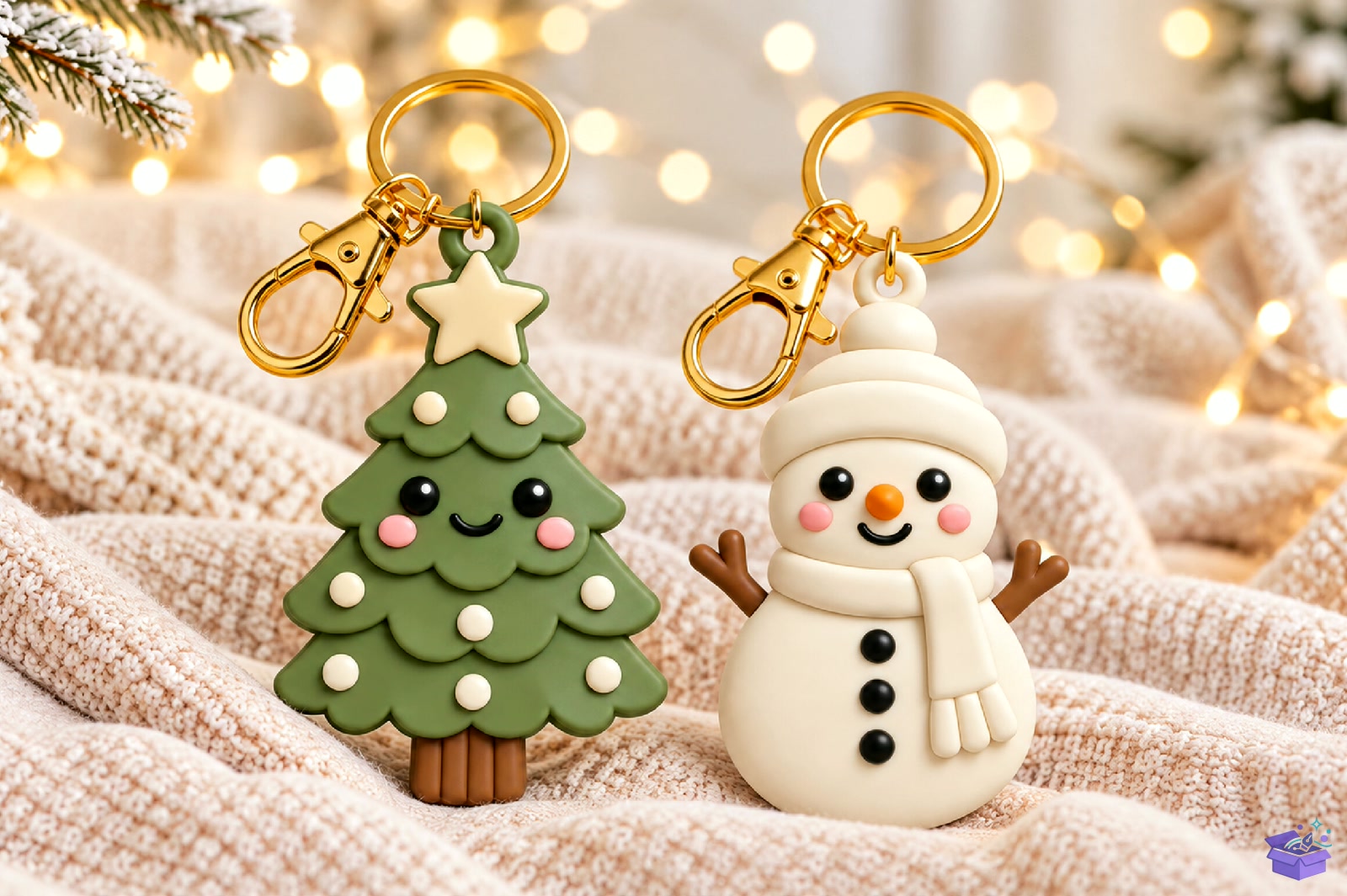 Yılbaşı Ağacı And Snowman Anahtarlık STL - 3D Baskı ve Model Dosyası (STL, OBJ, 3MF) - detaylı önizleme 5