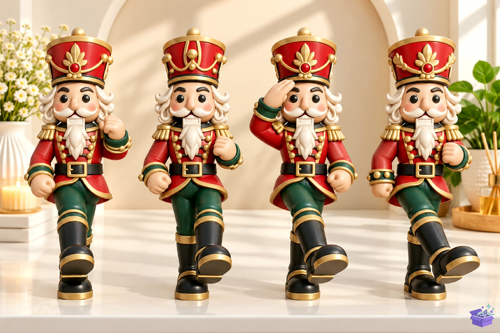 Yılbaşı Nutcracker 3D Baskı Model - 3D Baskı ve Model Dosyası (STL, OBJ, 3MF) - detaylı önizleme 3