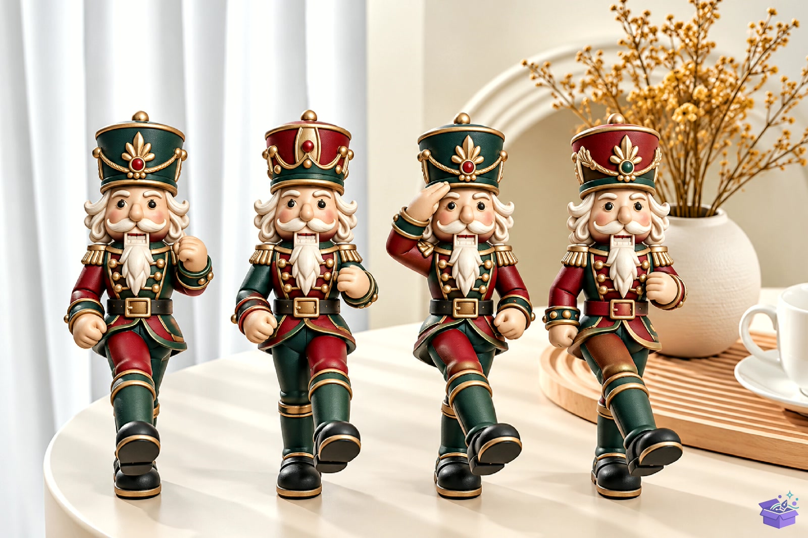 Yılbaşı Nutcracker 3D Baskı Model - 3D Baskı ve Model Dosyası (STL, OBJ, 3MF) - detaylı önizleme 4