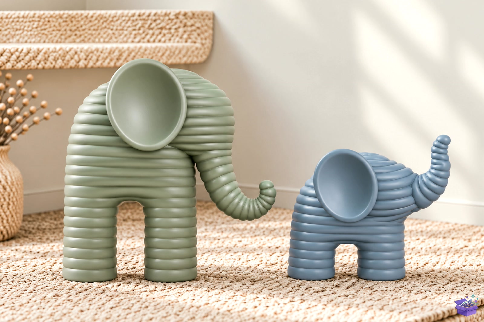 Minimalist Elephant Home Decor 3d STL - 3D Baskı ve Model Dosyası (STL, OBJ, 3MF) - detaylı önizleme 3
