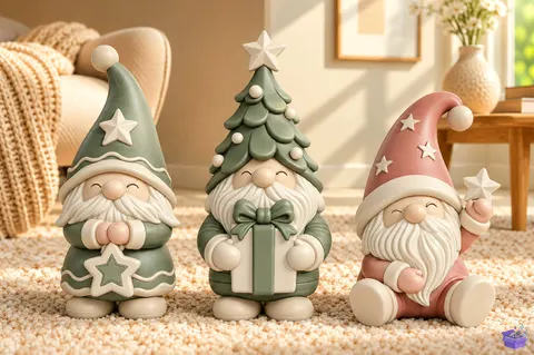 Yılbaşı Gnome 3D STL Printing Model - 3D Baskı ve Model Dosyası (STL, OBJ, 3MF) - 3D Baskı  İndir (STL, OBJ, 3MF)