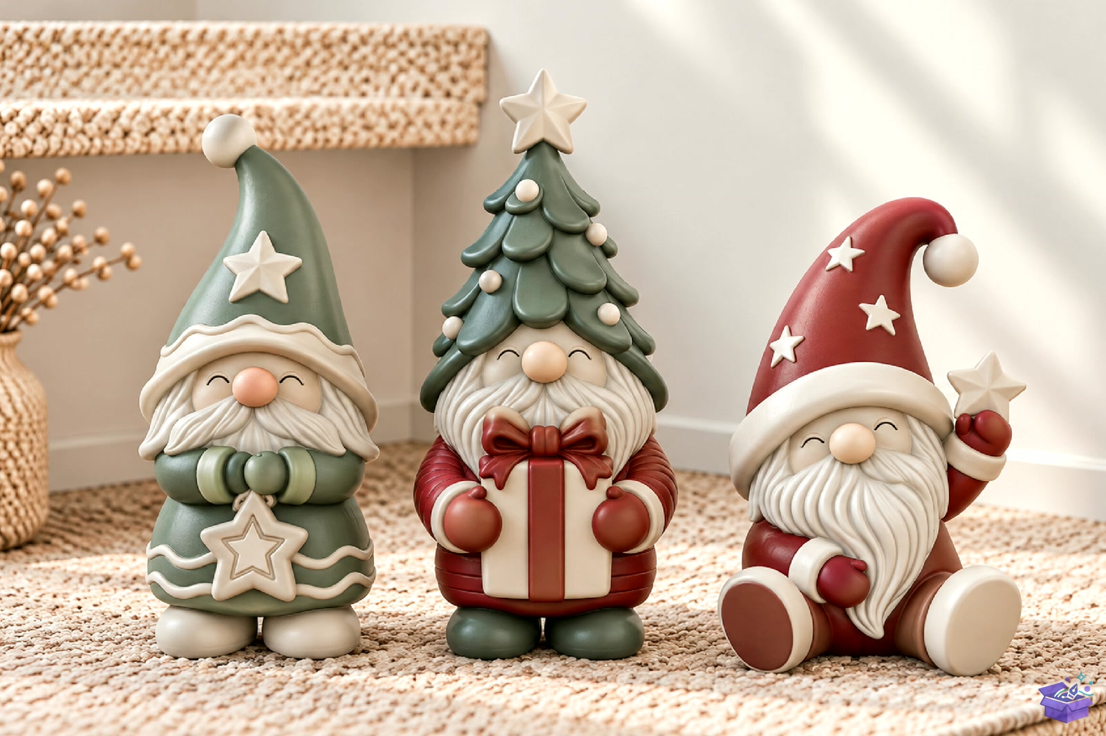Yılbaşı Gnome 3D STL Printing Model - 3D Baskı ve Model Dosyası (STL, OBJ, 3MF) - detaylı önizleme 4