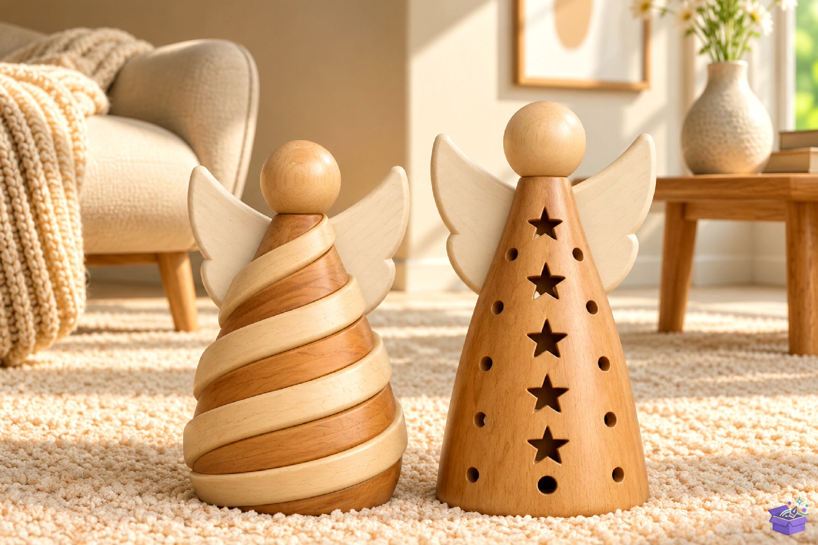 Yılbaşı Angel 3D Baskı Model STL - 3D Baskı ve Model Dosyası (STL, OBJ, 3MF) - detaylı önizleme 2