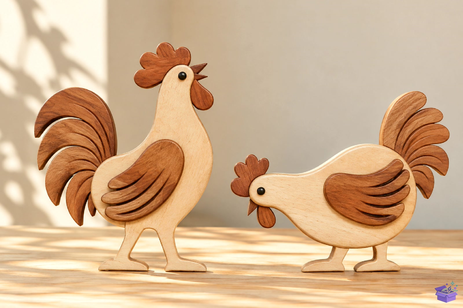 Farm Chicken STL File - 3D Baskı ve Model Dosyası (STL, OBJ, 3MF) - detaylı önizleme 3