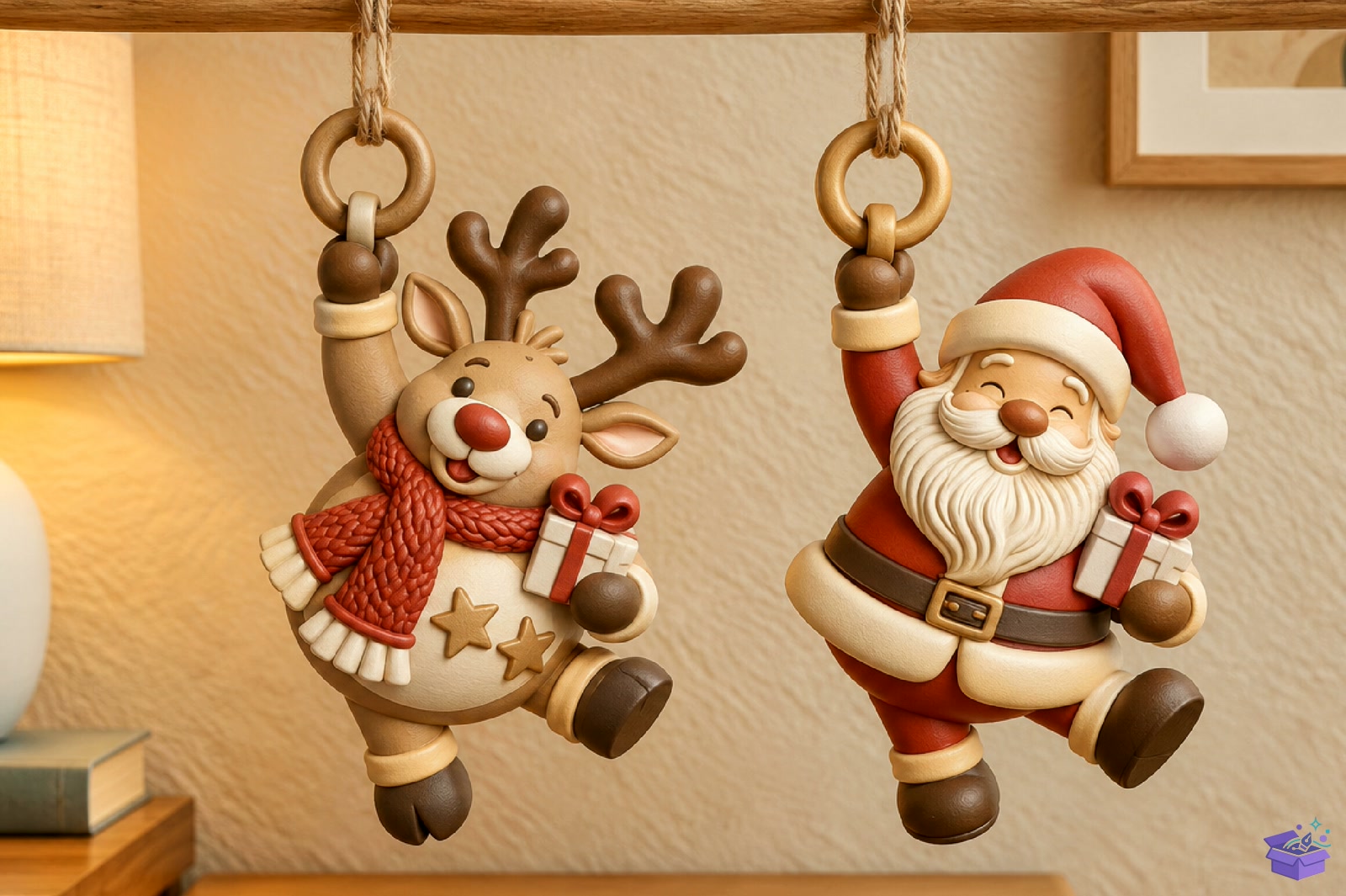 Yılbaşı Hanging Decor 3D STL Model - 3D Baskı ve Model Dosyası (STL, OBJ, 3MF) - detaylı önizleme 5