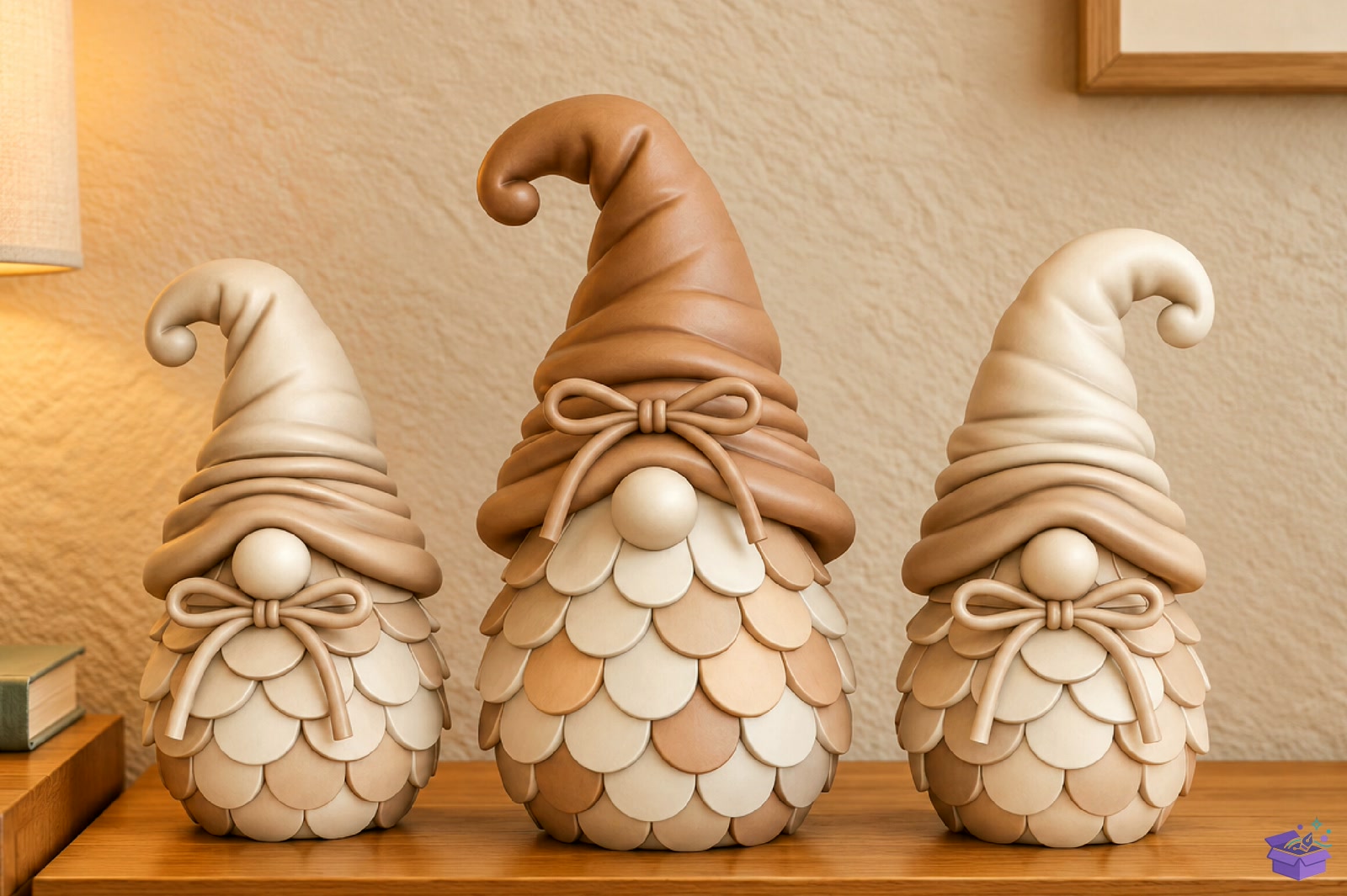 Yılbaşı Gnome Family Decor 3D STL - 3D Baskı ve Model Dosyası (STL, OBJ, 3MF) - detaylı önizleme 4