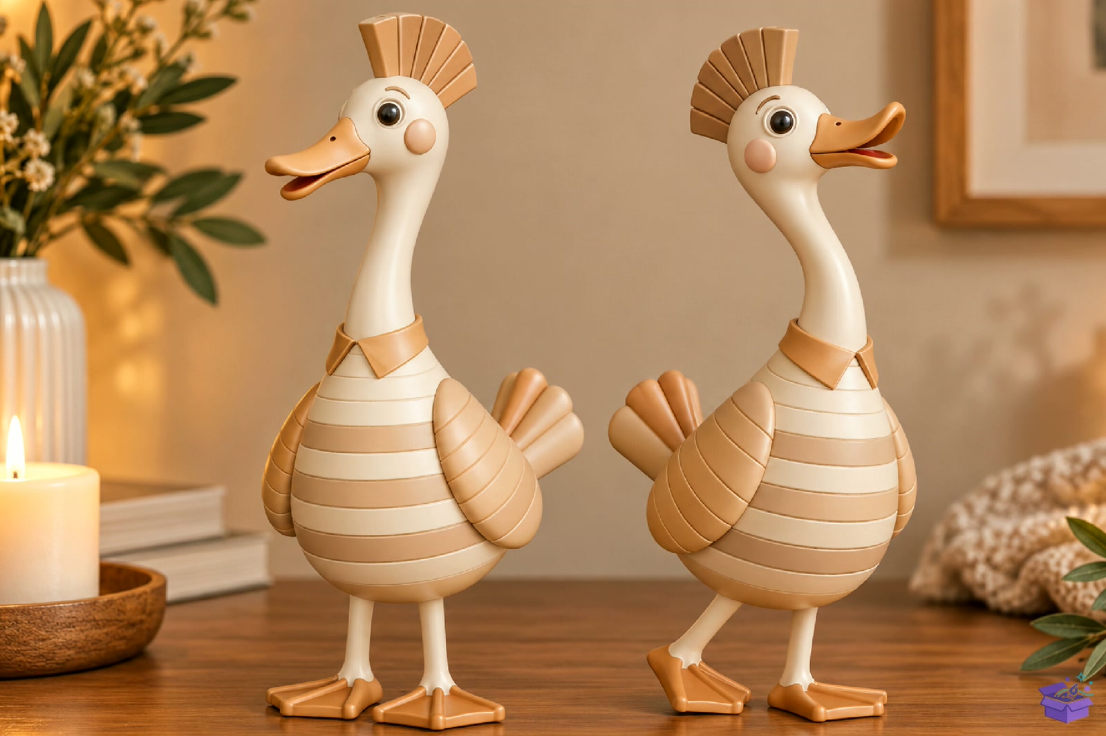 Goose Figurine STL 3D Baskı Model - 3D Baskı ve Model Dosyası (STL, OBJ, 3MF) - detaylı önizleme 2