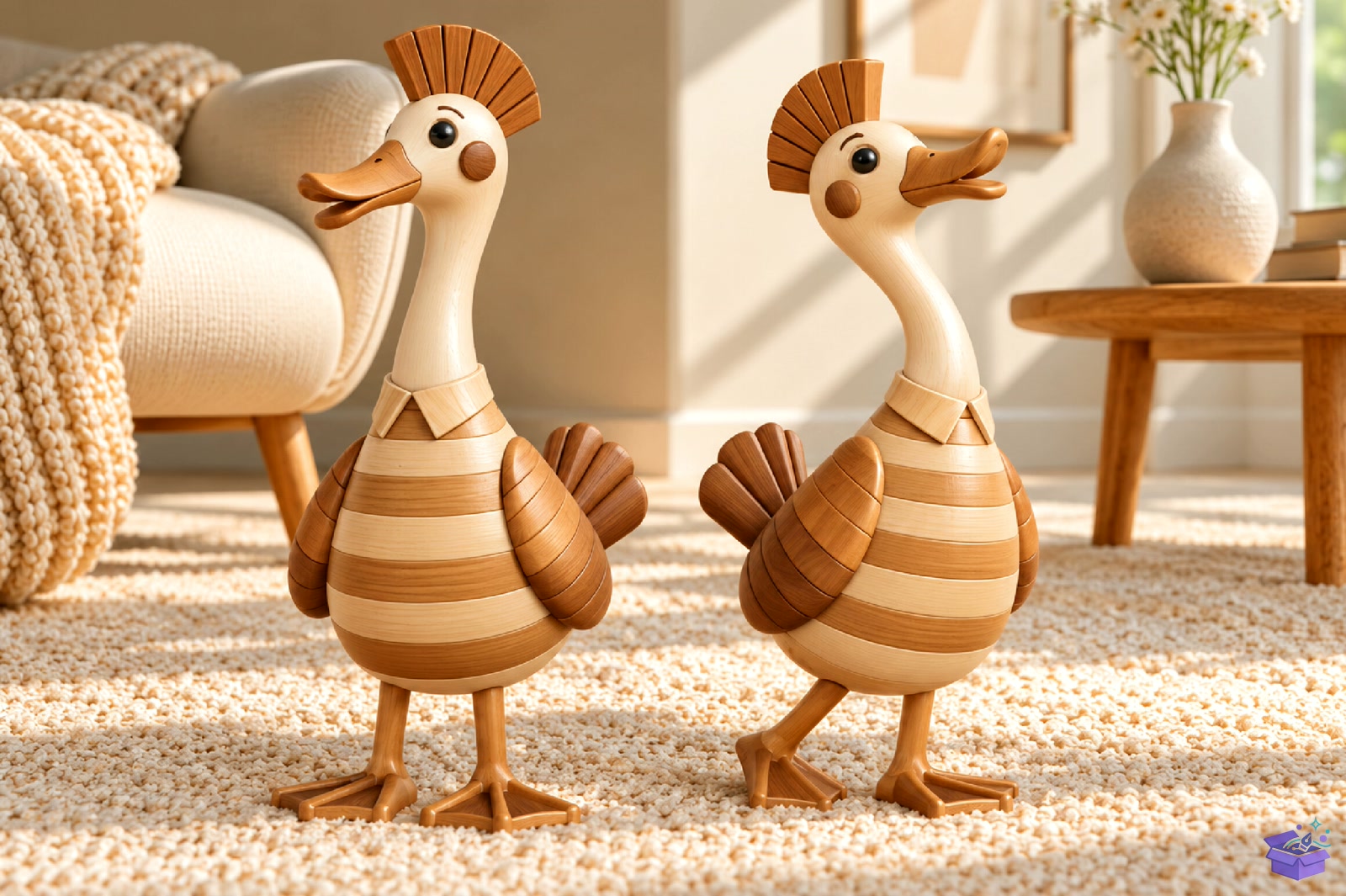 Goose Figurine STL 3D Baskı Model - 3D Baskı ve Model Dosyası (STL, OBJ, 3MF) - detaylı önizleme 3