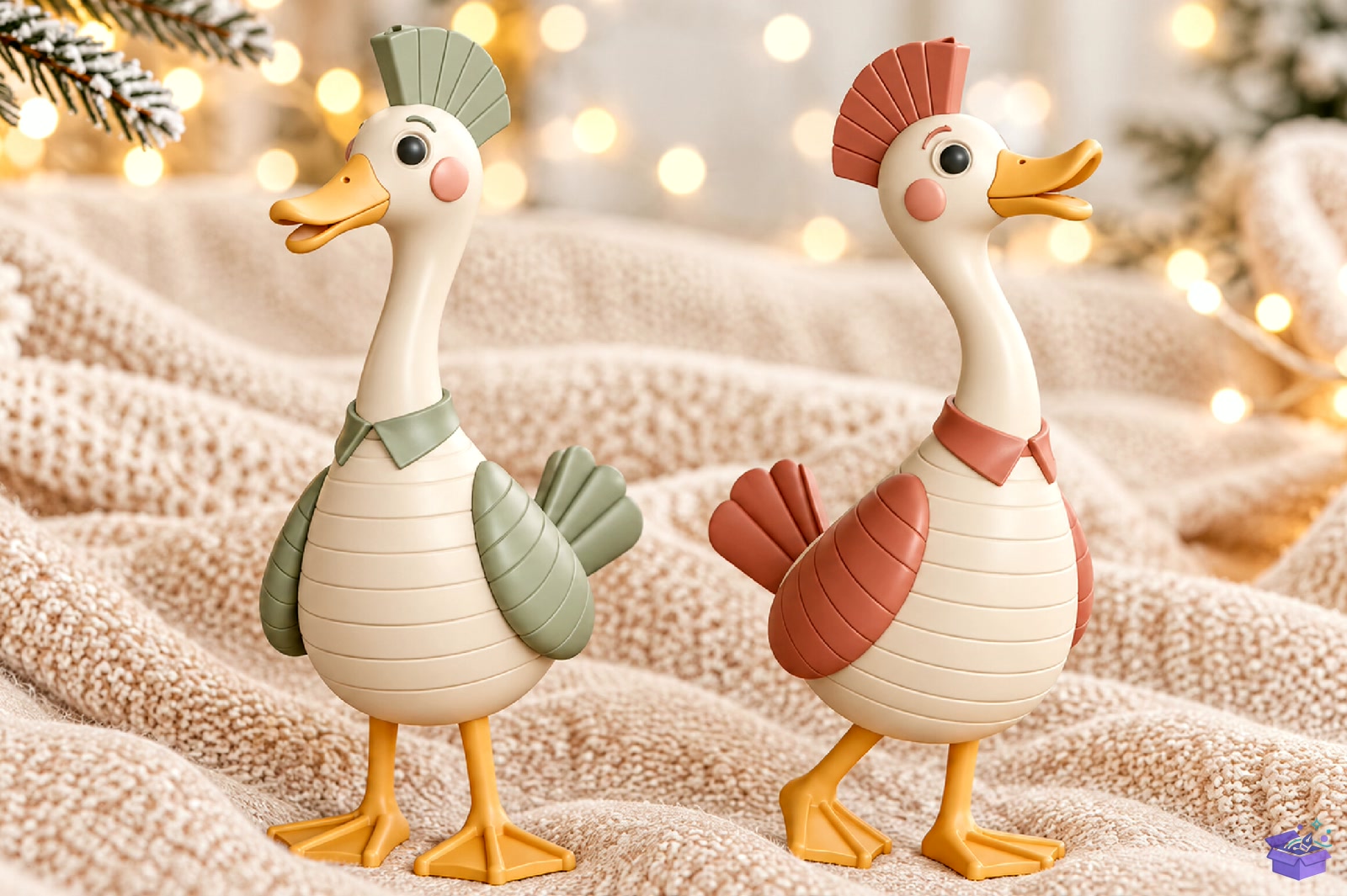 Goose Figurine STL 3D Baskı Model - 3D Baskı ve Model Dosyası (STL, OBJ, 3MF) - detaylı önizleme 5