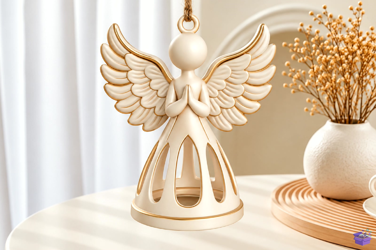 Angel Hanging Süs 3D Baskı STL - 3D Baskı ve Model Dosyası (STL, OBJ, 3MF) - detaylı önizleme 3