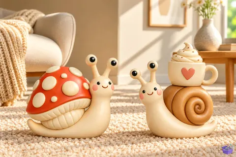 Cute Snail 3D Baskı STL Model - 3D Baskı ve Model Dosyası (STL, OBJ, 3MF) - 3D Baskı  İndir (STL, OBJ, 3MF)