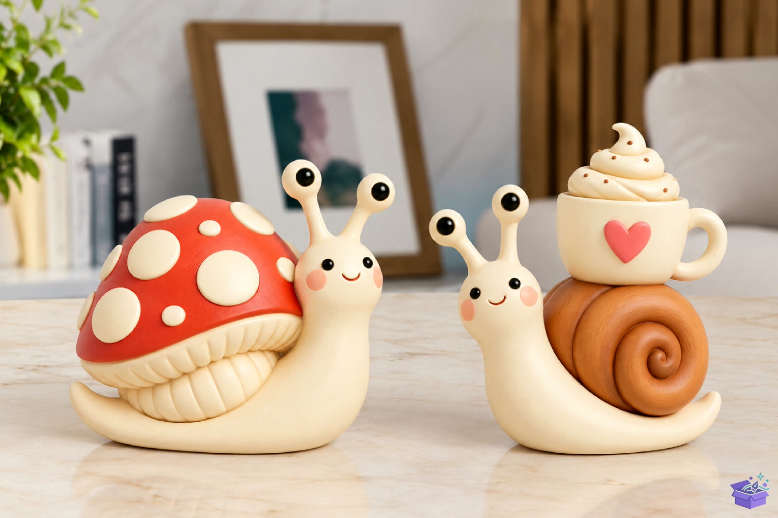 Cute Snail 3D Baskı STL Model - 3D Baskı ve Model Dosyası (STL, OBJ, 3MF) - detaylı önizleme 4