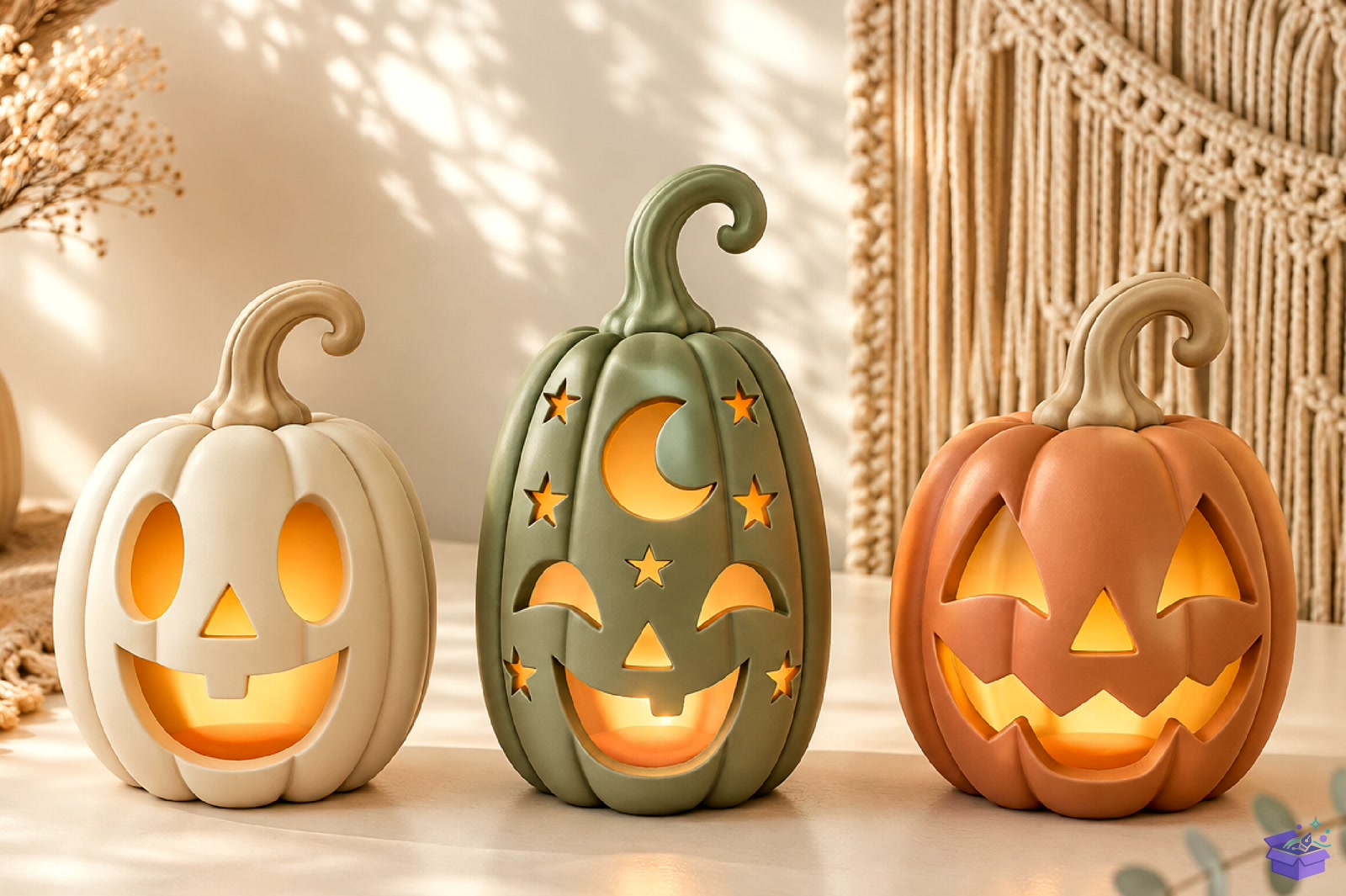 Cadılar Bayramı Pumpkin Fener STL File - 3D Baskı ve Model Dosyası (STL, OBJ, 3MF) - detaylı önizleme 5