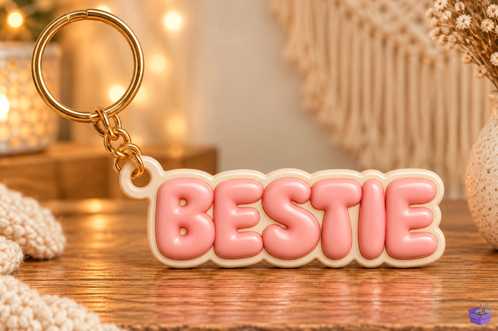 Bestie Friendship Anahtarlık Digital STL - 3D Baskı ve Model Dosyası (STL, OBJ, 3MF) - detaylı önizleme 4