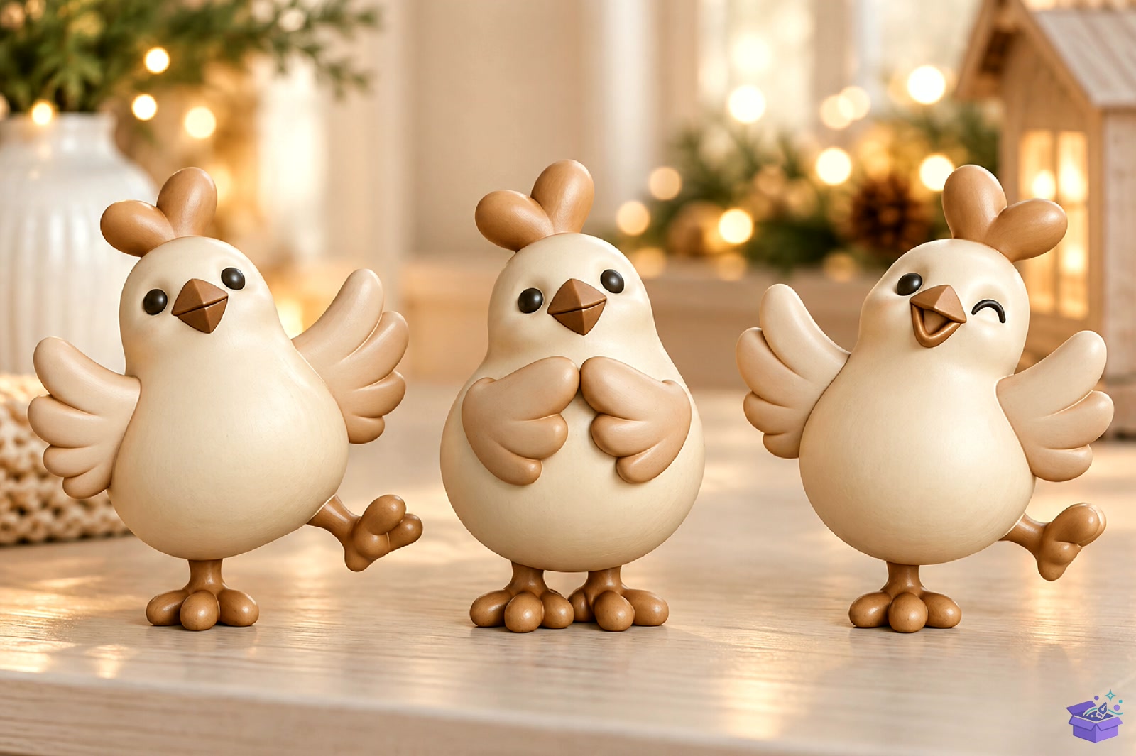 Cute Chicken Decorative STL - 3D Baskı ve Model Dosyası (STL, OBJ, 3MF) - detaylı önizleme 2