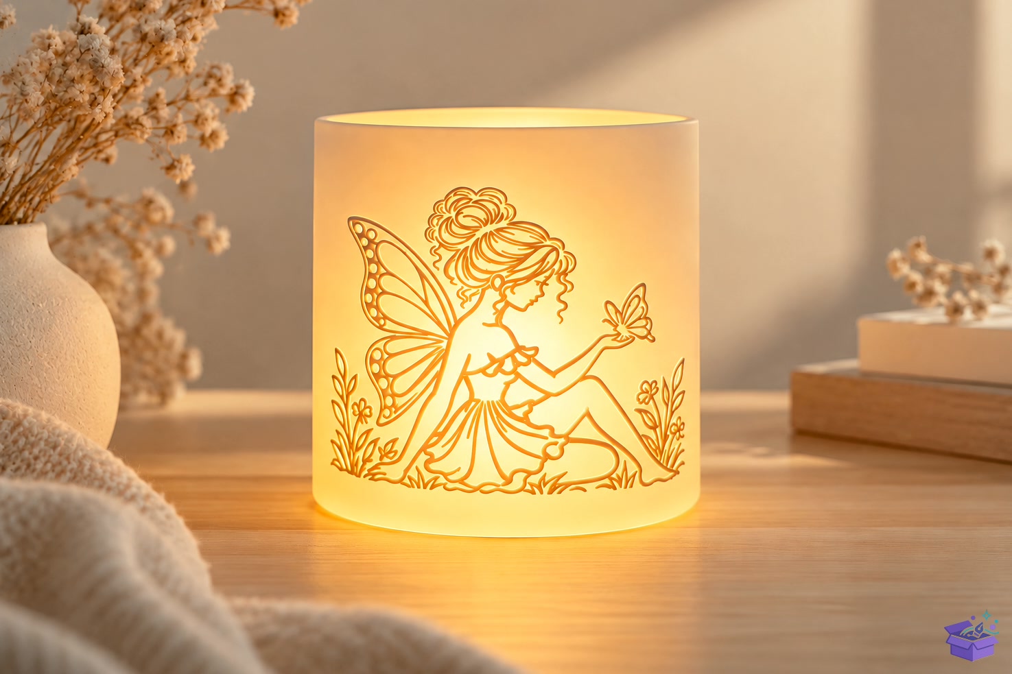 3D Baskı Fairy Tealight Tutucu STL - 3D Baskı ve Model Dosyası (STL, OBJ, 3MF) - detaylı önizleme 3