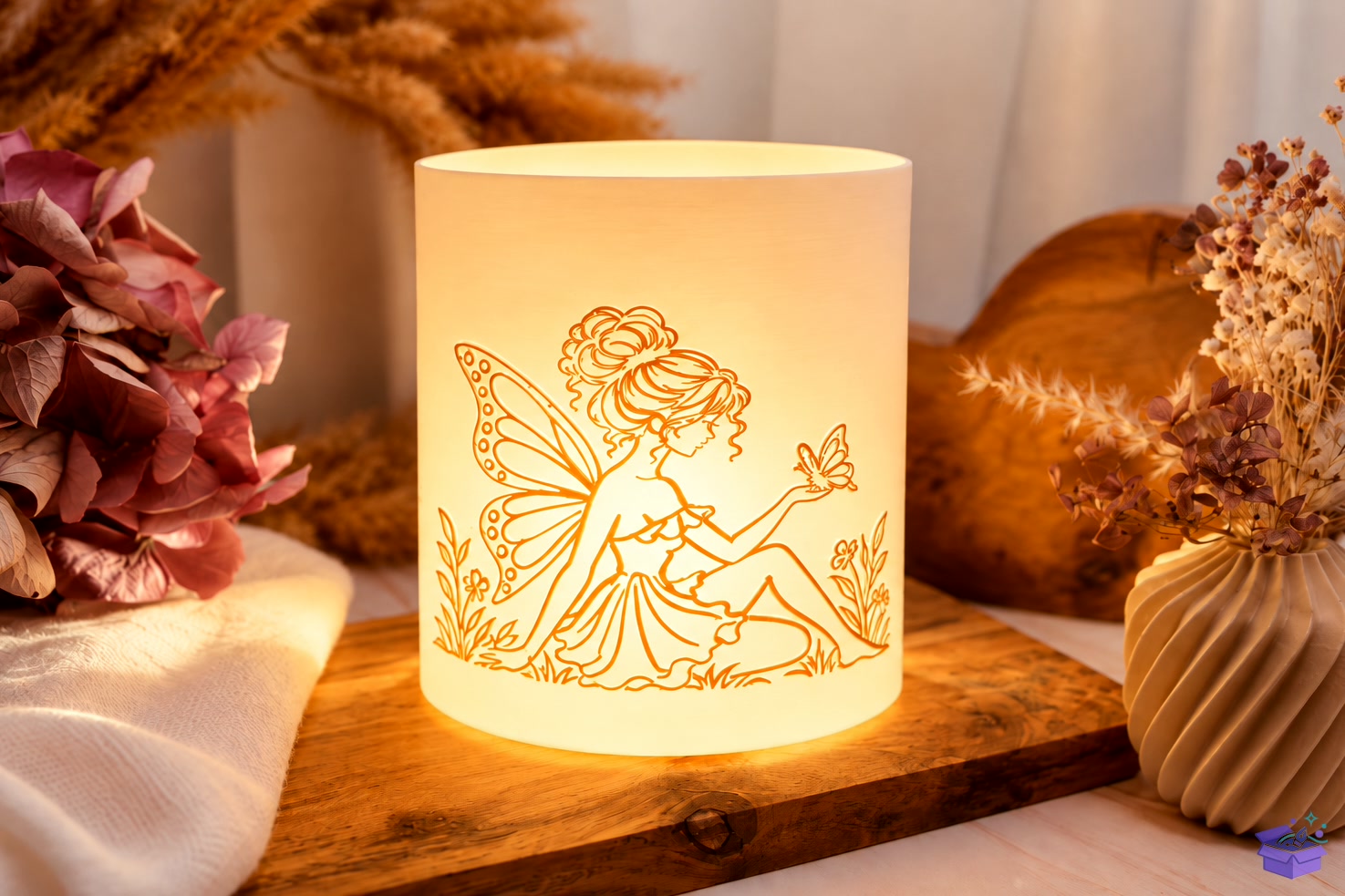 3D Baskı Fairy Tealight Tutucu STL - 3D Baskı ve Model Dosyası (STL, OBJ, 3MF) - detaylı önizleme 4