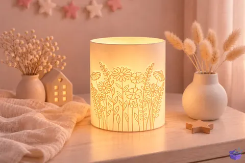 3D Baskı File Floral Tealight Tutucu - 3D Baskı ve Model Dosyası (STL, OBJ, 3MF) - 3D Baskı  İndir (STL, OBJ, 3MF)