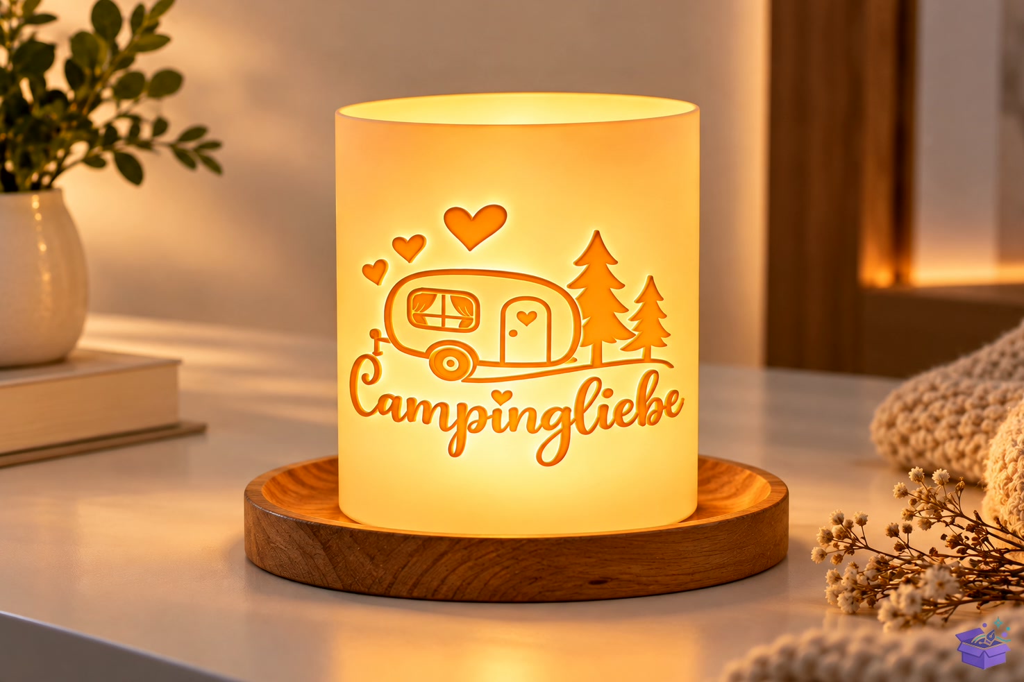 3D Baskı File Camping Tealight Tutucu - 3D Baskı ve Model Dosyası (STL, OBJ, 3MF) - detaylı önizleme 4