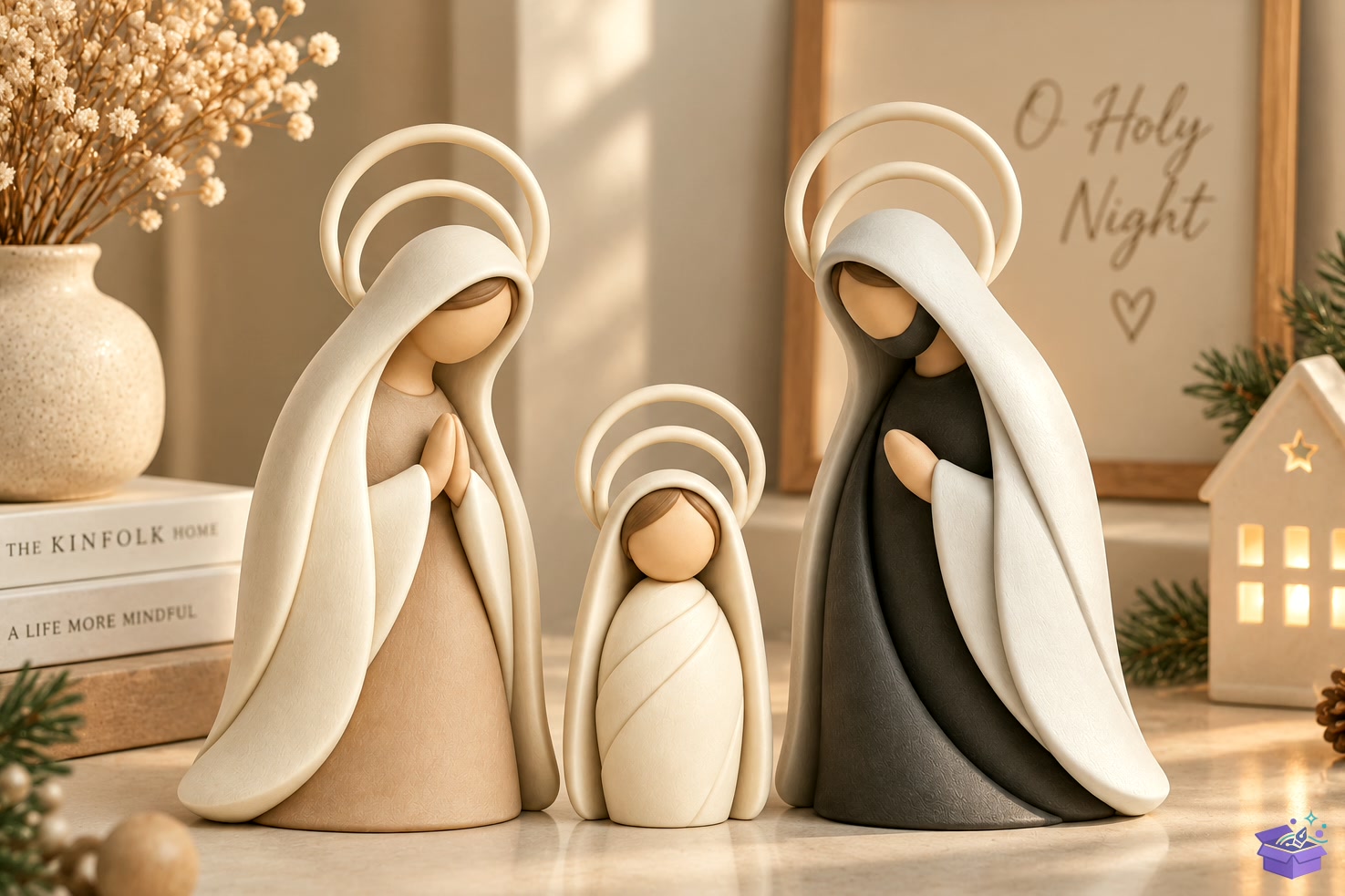 3D STL Print Nativity Scene Jesus - 3D Baskı ve Model Dosyası (STL, OBJ, 3MF) - detaylı önizleme 2