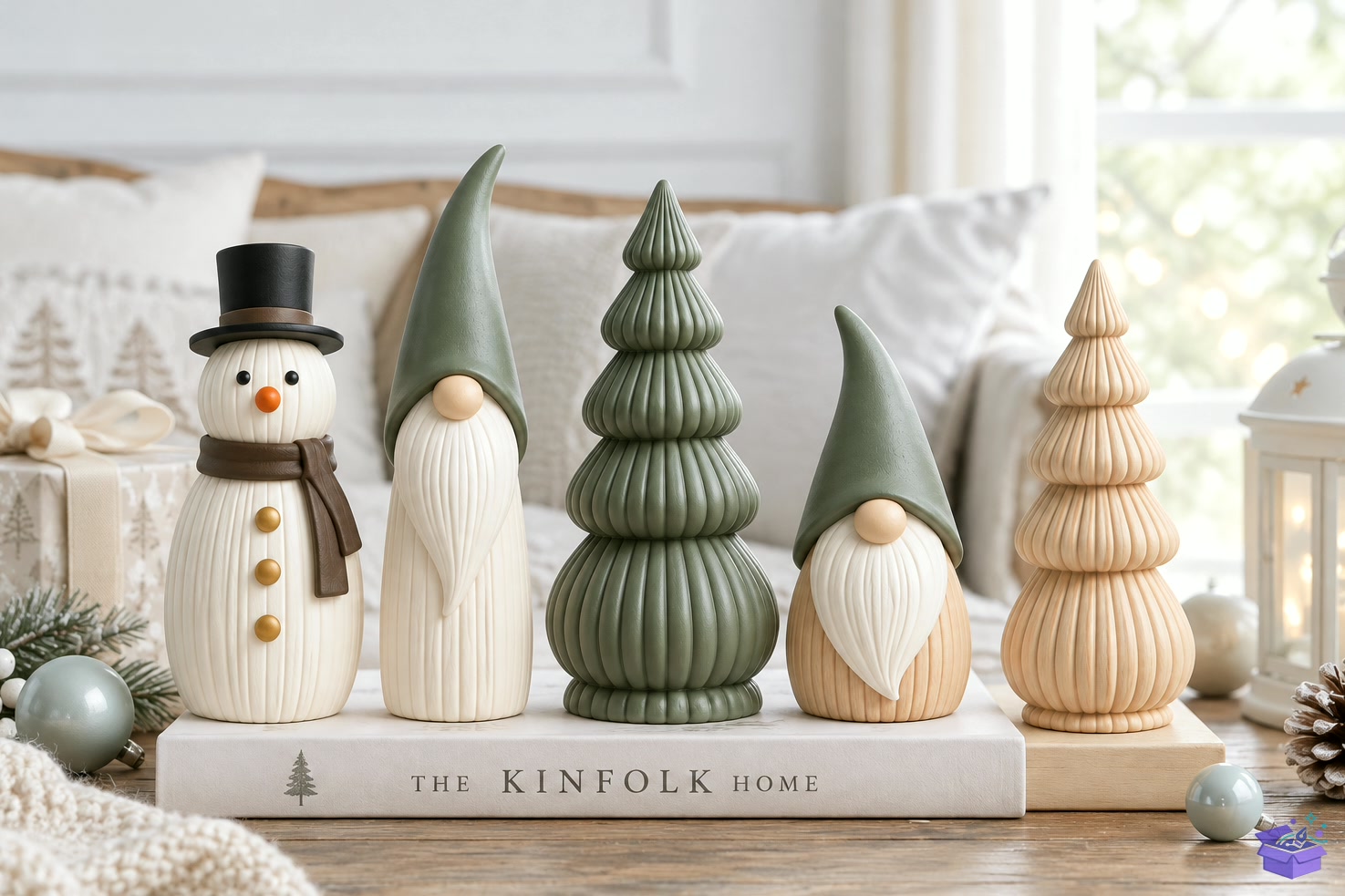 Holiday Gnome Decor - 3D Baskı ve Model Dosyası (STL, OBJ, 3MF) - detaylı önizleme 2