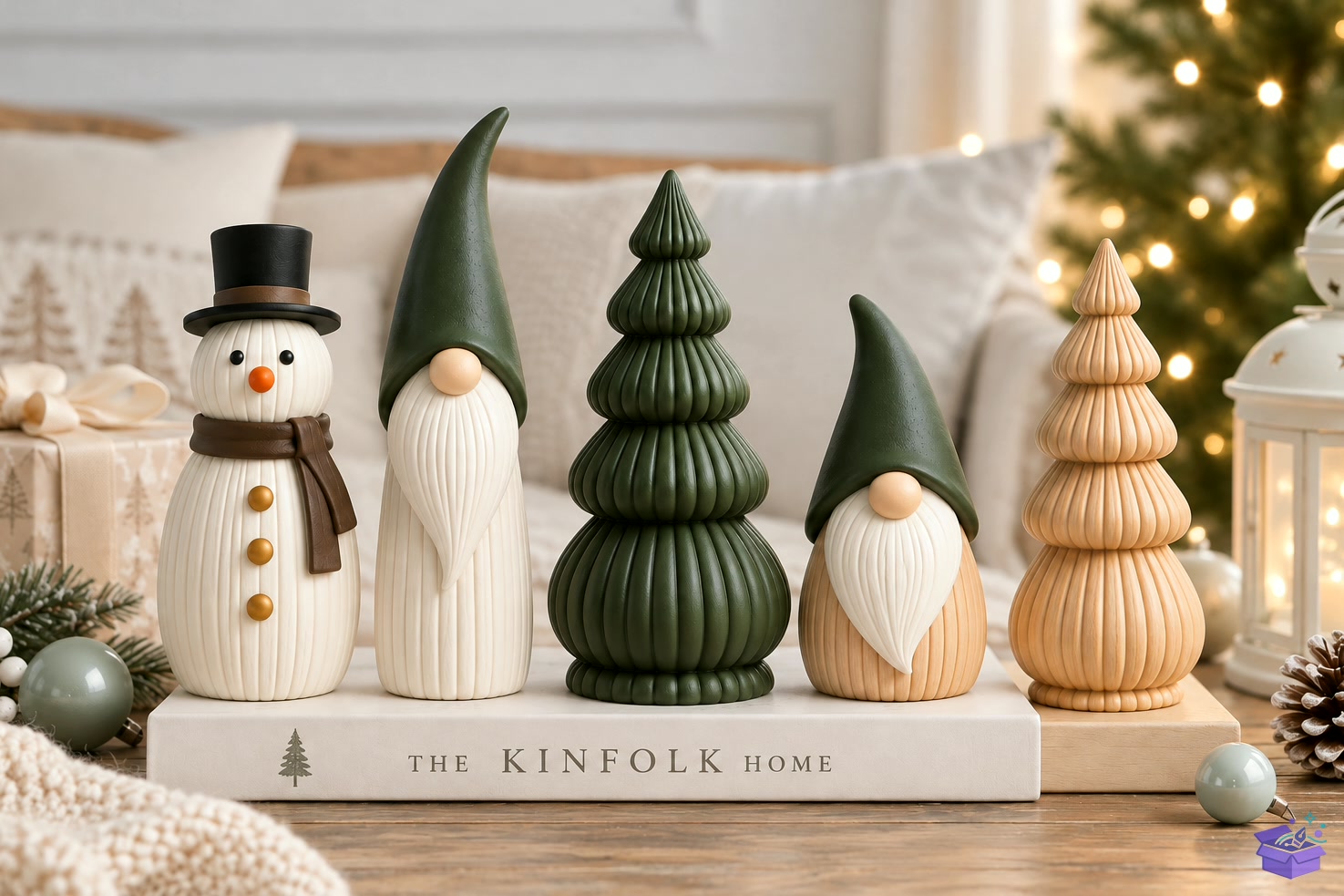 Holiday Gnome Decor - 3D Baskı ve Model Dosyası (STL, OBJ, 3MF) - detaylı önizleme 3