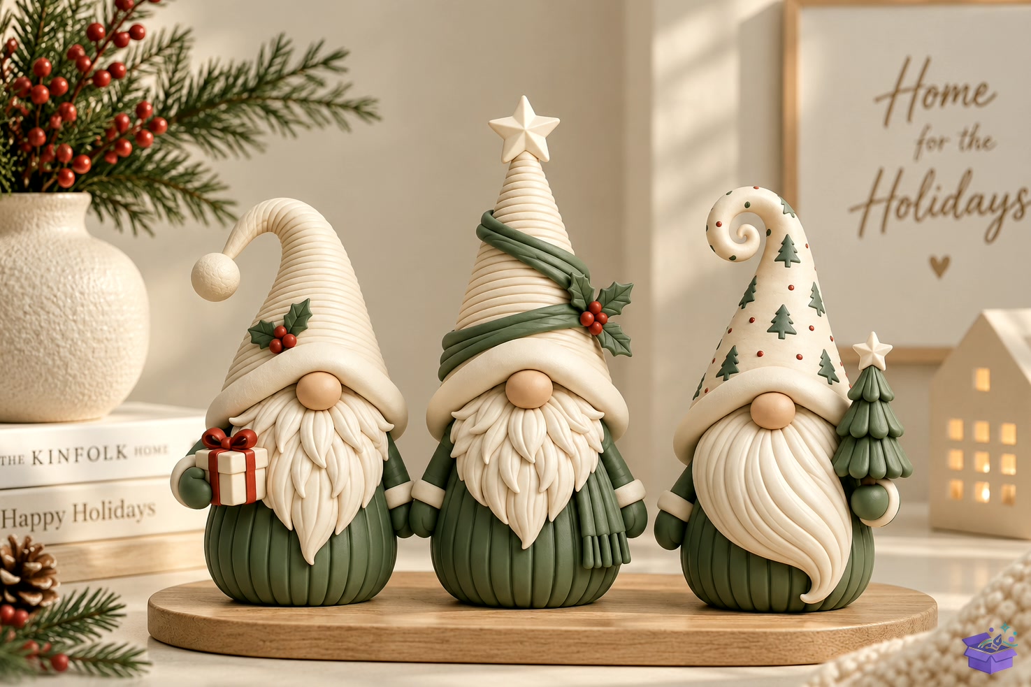 Yılbaşı Gnome STL - 3D Baskı ve Model Dosyası (STL, OBJ, 3MF) - detaylı önizleme 5
