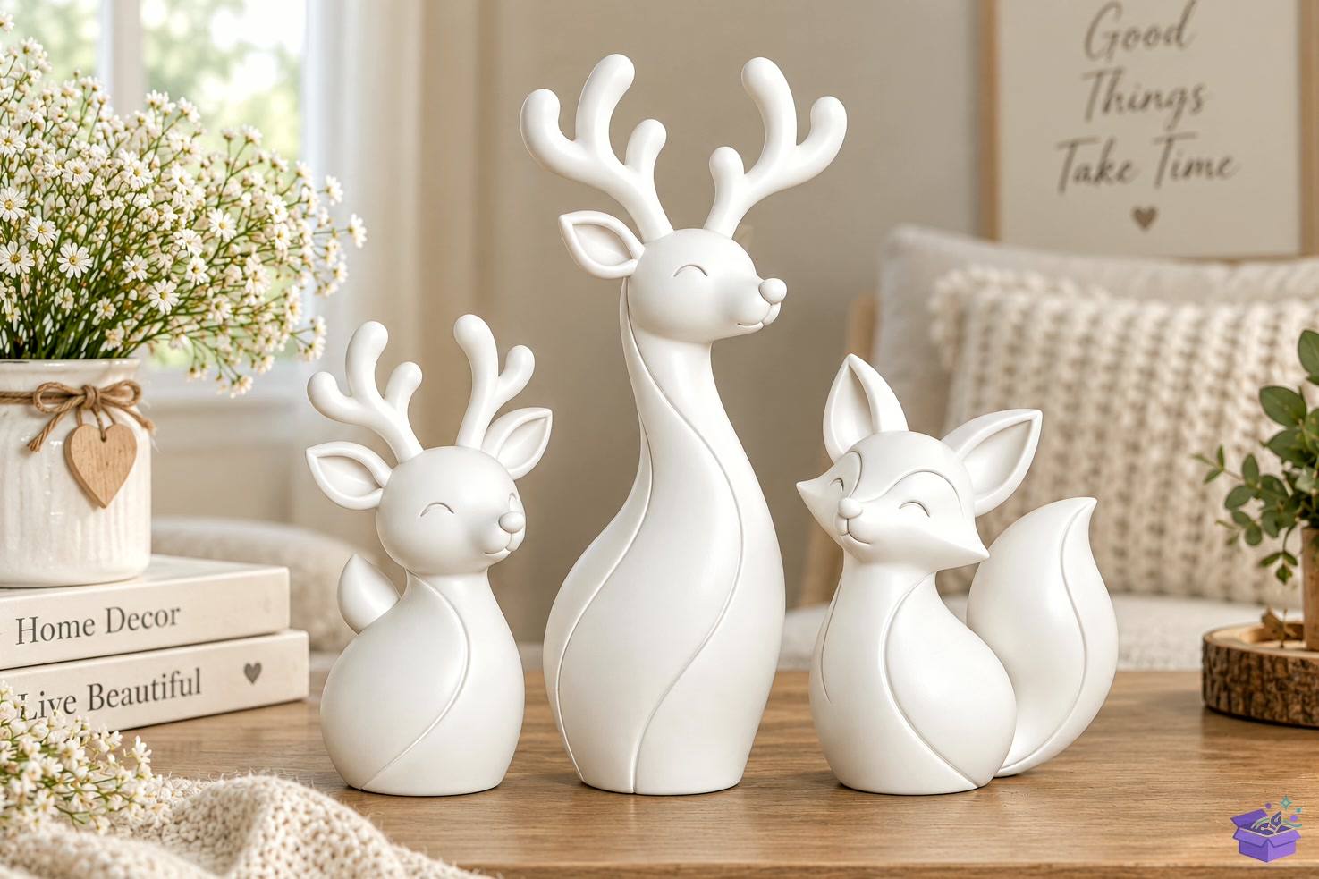 Yılbaşı Woodland Trio 3D STL Files - 3D Baskı ve Model Dosyası (STL, OBJ, 3MF) - detaylı önizleme 2