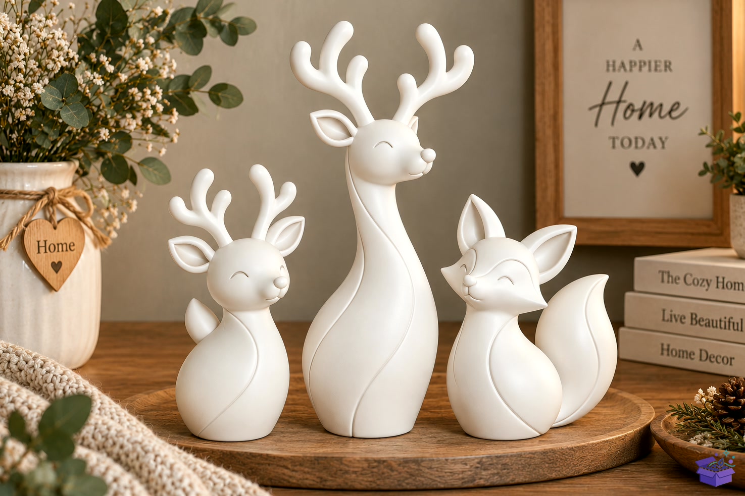 Yılbaşı Woodland Trio 3D STL Files - 3D Baskı ve Model Dosyası (STL, OBJ, 3MF) - detaylı önizleme 4