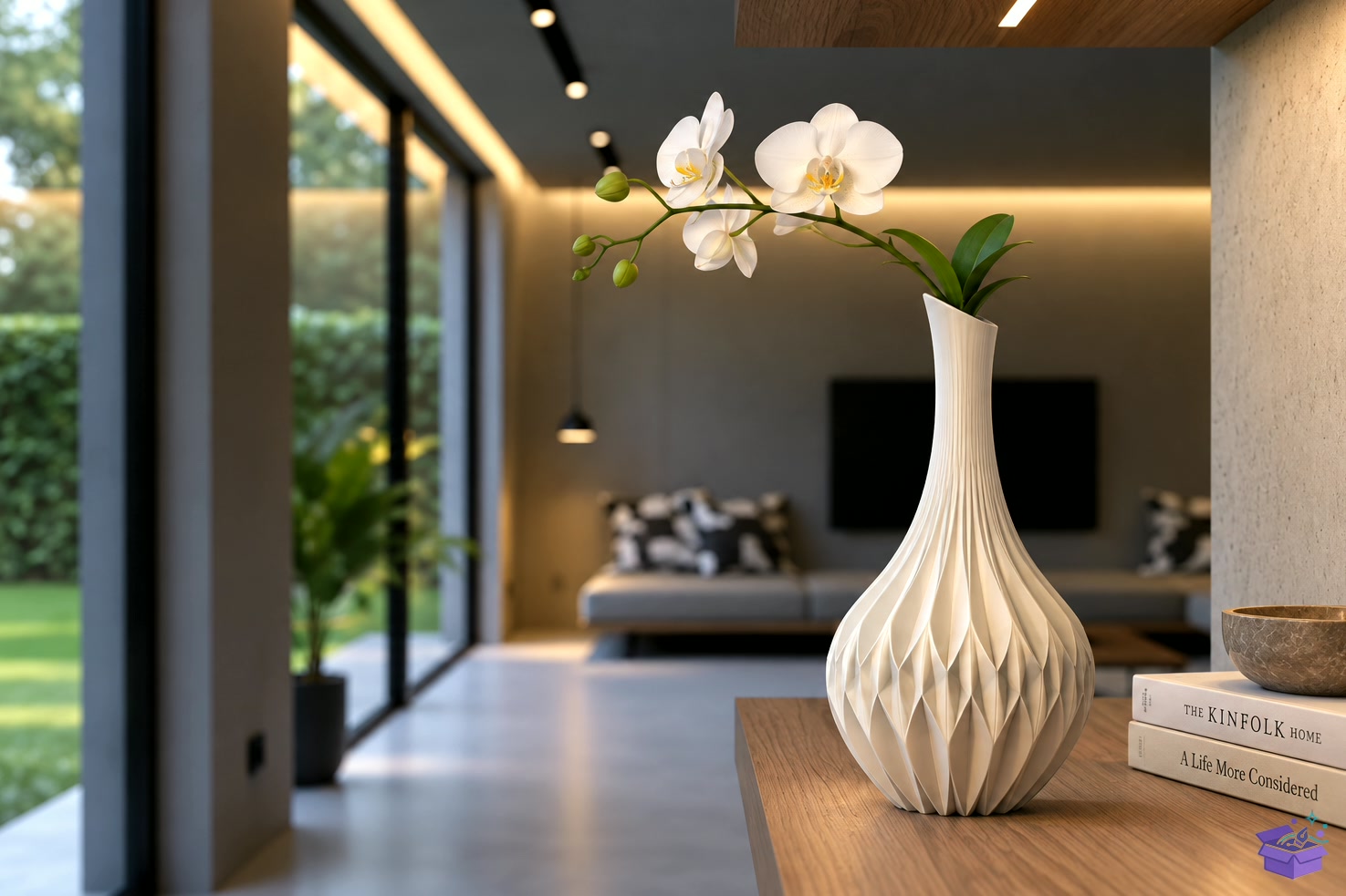 Modern Fluted Vazo Tasarımı STL 3D Baskı - 3D Baskı ve Model Dosyası (STL, OBJ, 3MF) - detaylı önizleme 2