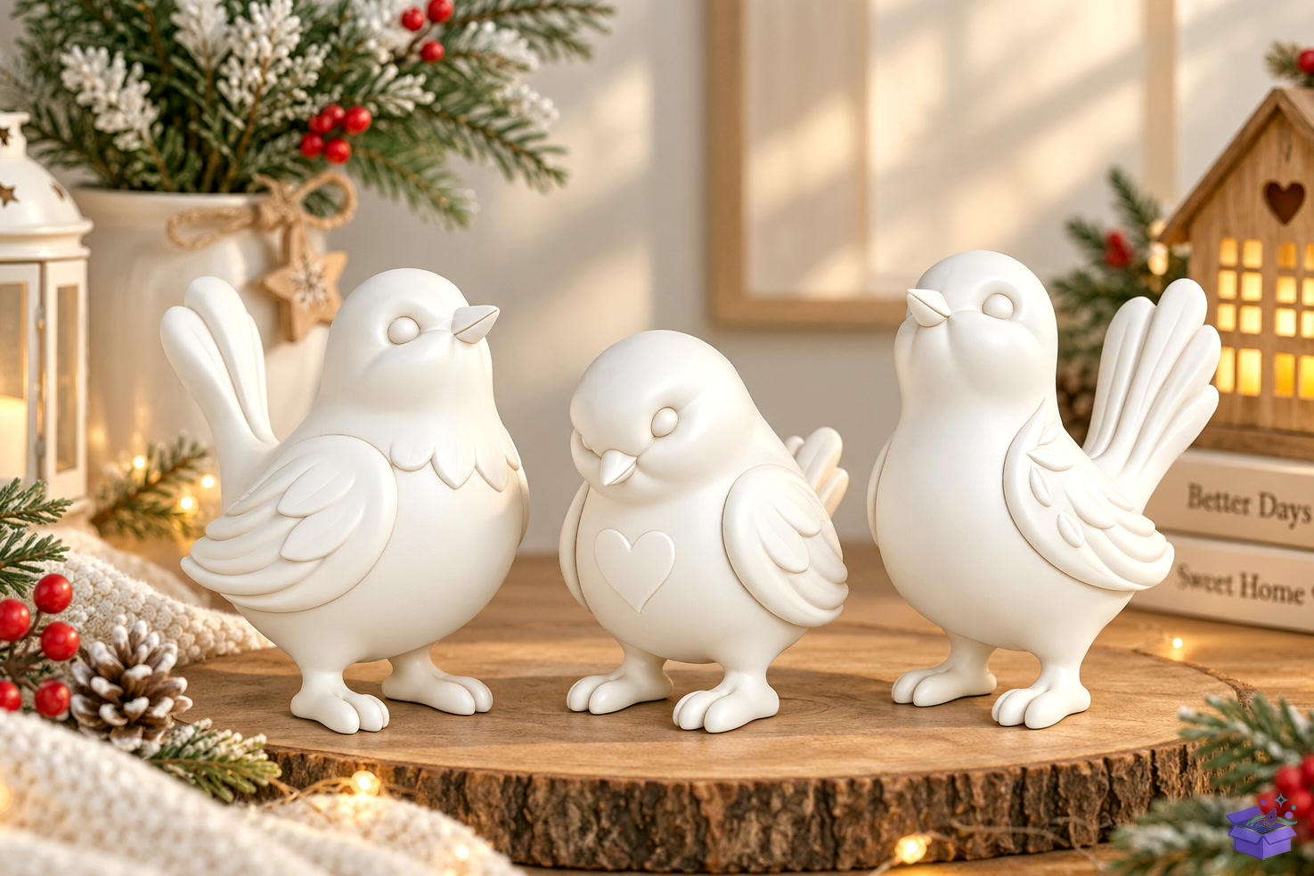 Holiday Kuş Figürü Figurines 3D Baskı - 3D Baskı ve Model Dosyası (STL, OBJ, 3MF) - detaylı önizleme 3