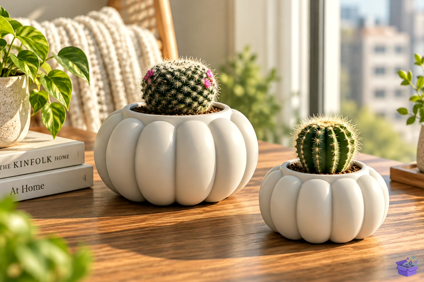 Pumpkin Bubble Saksı Tasarımı STL - 3D Baskı ve Model Dosyası (STL, OBJ, 3MF) - detaylı önizleme 4