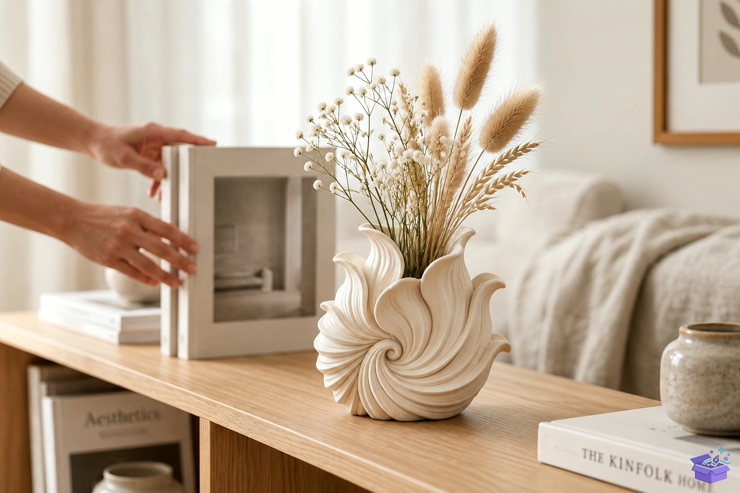 Seashell Vazo Tasarımı STL - 3D Baskı ve Model Dosyası (STL, OBJ, 3MF) - detaylı önizleme 3