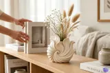 Deniz Kabuğu Vazo - 3D Baskı ve Model Dosyası (STL) - detaylı önizleme 3