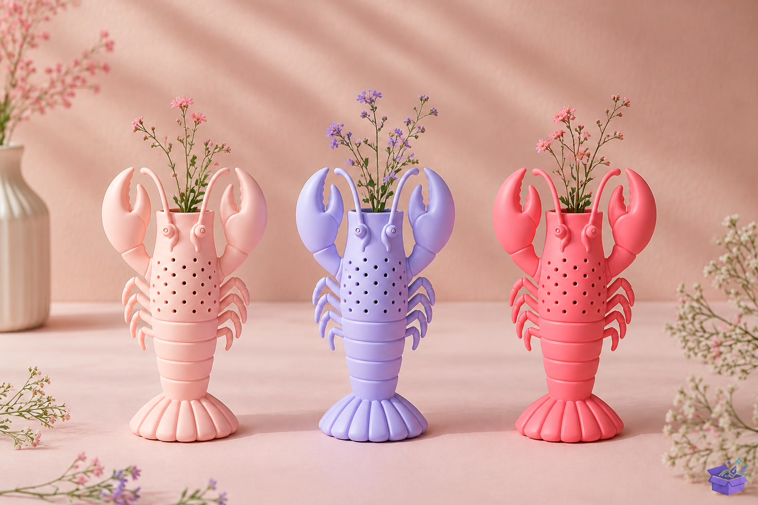 Lobster Vazo Tasarımı STL - 3D Baskı ve Model Dosyası (STL, OBJ, 3MF) - 3D Baskı  İndir (STL, OBJ, 3MF)