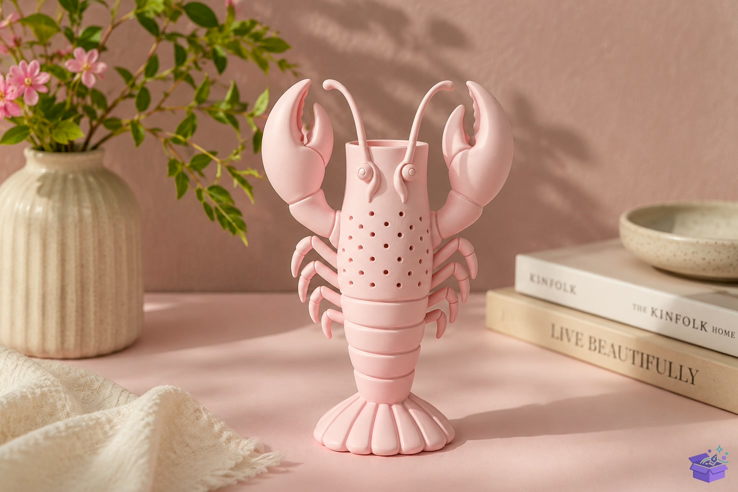 Lobster Vazo Tasarımı STL - 3D Baskı ve Model Dosyası (STL, OBJ, 3MF) - detaylı önizleme 2