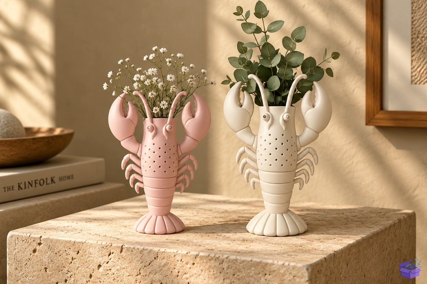 Lobster Vazo Tasarımı STL - 3D Baskı ve Model Dosyası (STL, OBJ, 3MF) - detaylı önizleme 3