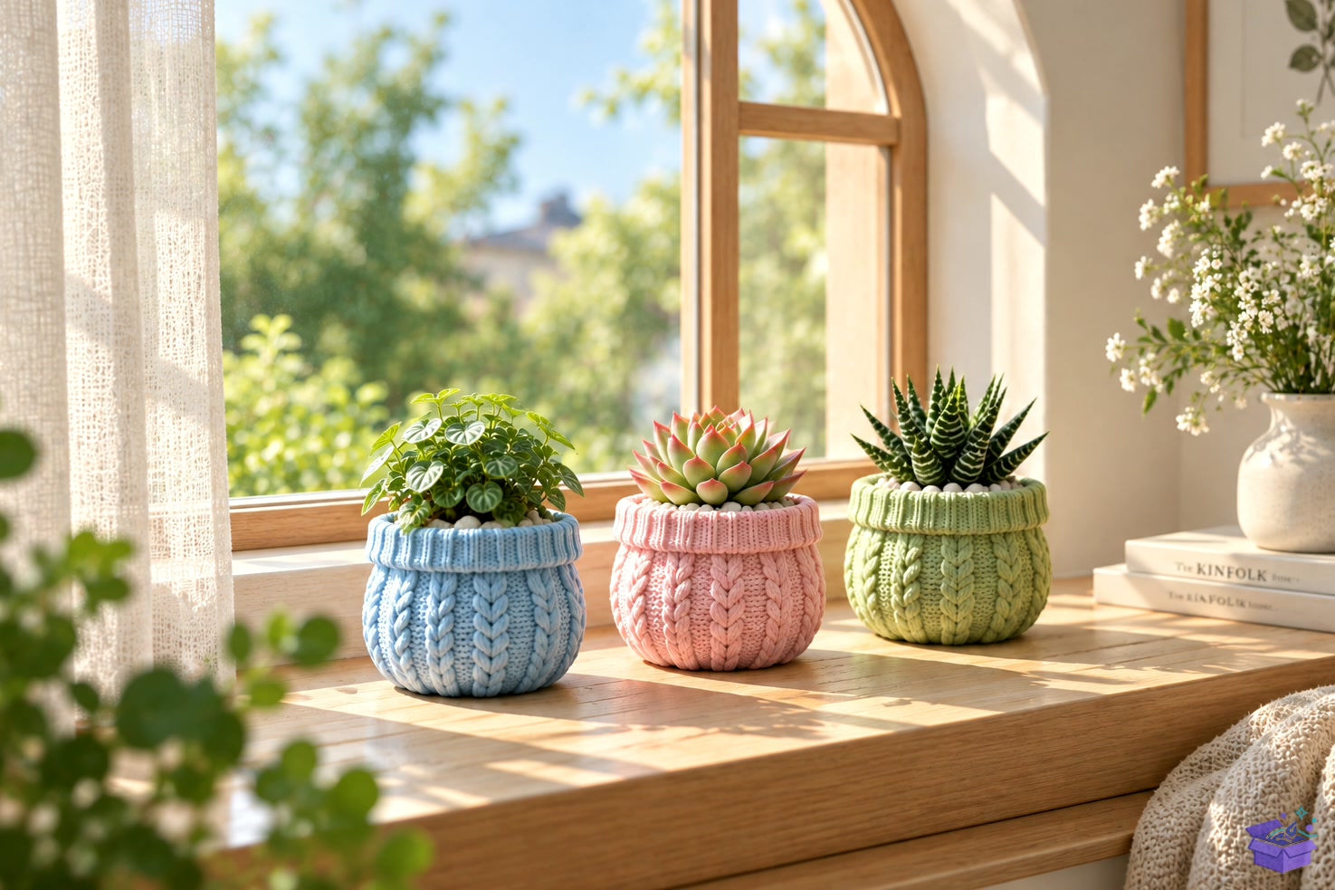 Knitted Mini Saksı Tasarımı STL File Cozy - 3D Baskı ve Model Dosyası (STL, OBJ, 3MF) - detaylı önizleme 4