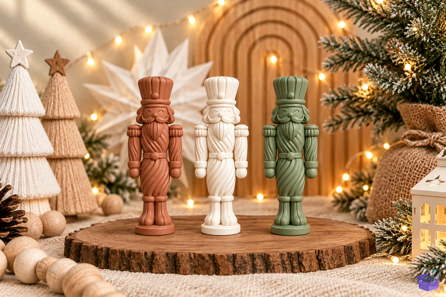 Nutcracker STL 3D Baskı Yılbaşı Decor - 3D Baskı ve Model Dosyası (STL, OBJ, 3MF) - 3D Baskı İndir (STL, OBJ, 3MF)