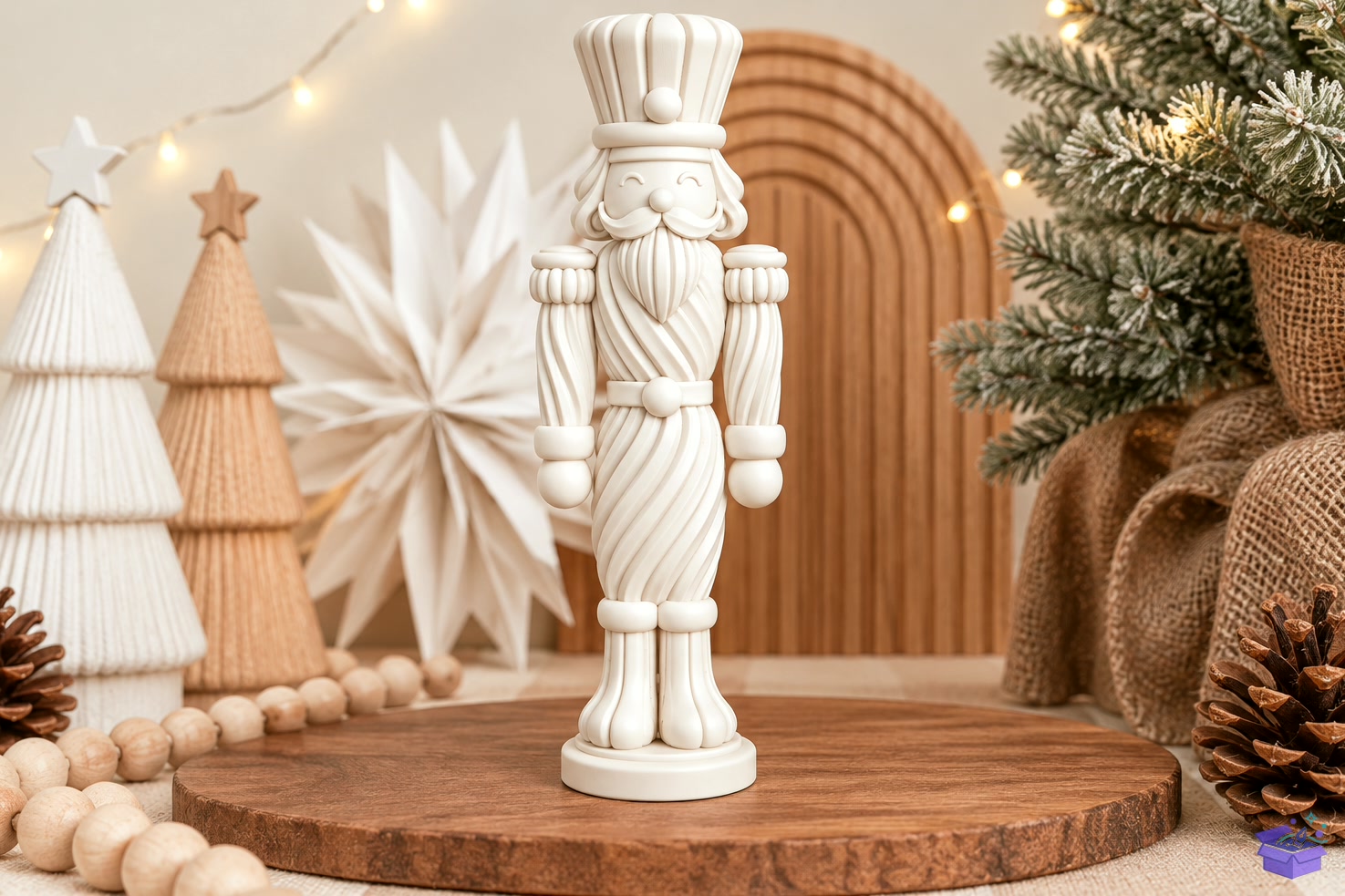 Nutcracker STL 3D Baskı Yılbaşı Decor - 3D Baskı ve Model Dosyası (STL, OBJ, 3MF) - detaylı önizleme 3