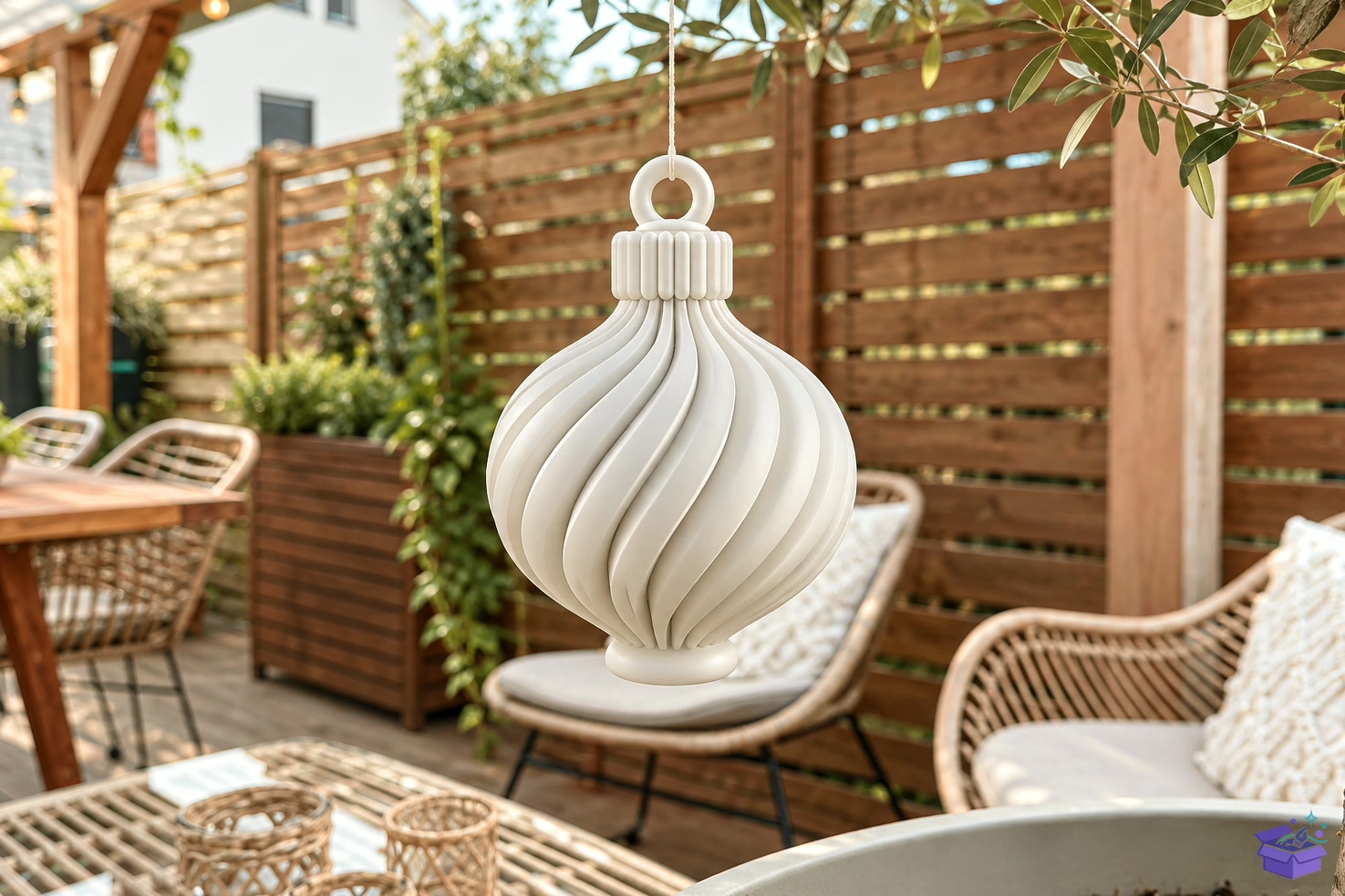 Yılbaşı Ağaç Süsü STL 3D Baskı Decor - 3D Baskı ve Model Dosyası (STL, OBJ, 3MF) - detaylı önizleme 3