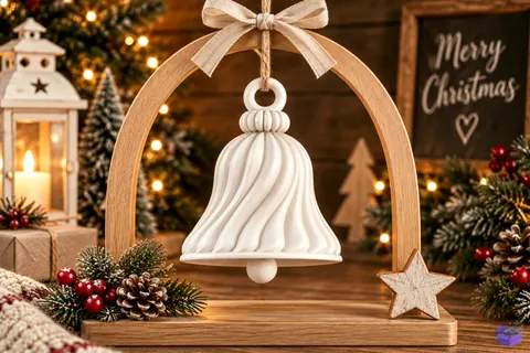 Yılbaşı Bell Süs STL 3D Baskı - 3D Baskı ve Model Dosyası (STL, OBJ, 3MF) - 3D Baskı  İndir (STL, OBJ, 3MF)