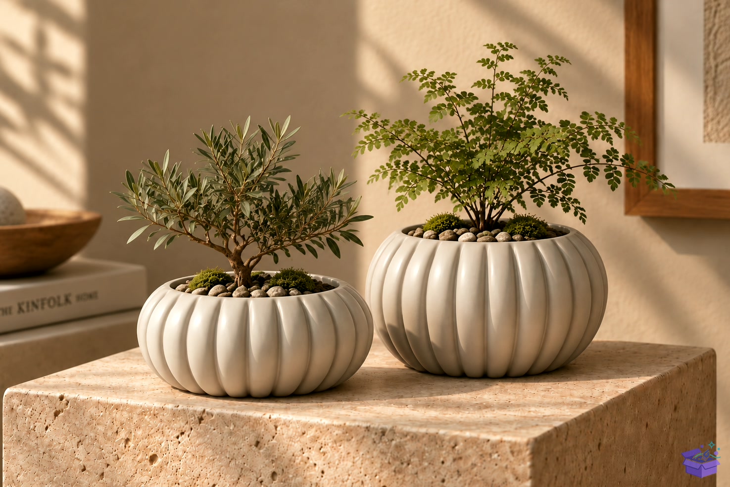 Ribbed Pumpkin Saksı Tasarımı STL - 3D Baskı ve Model Dosyası (STL, OBJ, 3MF) - detaylı önizleme 5