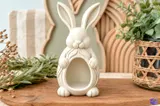 Tavşan Mumluk Dekoru - 3D Baskı ve Model Dosyası (STL) - detaylı önizleme 3