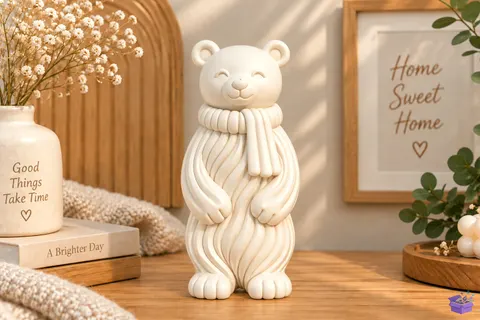 Teddy Bear STL 3D Baskı Model - 3D Baskı ve Model Dosyası (STL, OBJ, 3MF) - 3D Baskı İndir (STL, OBJ, 3MF)