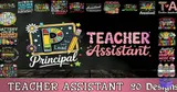"Teacher Assistant" Öğretmen Asistanı Tasarımları (20 Tasarım) - Vektörel Çizim & Grafik Dosyası (SVG, DXF, EPS, PNG) - detaylı önizleme 2