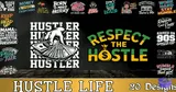 "Hustle Life" Tasarımları (20 Tasarım) - Vektörel Çizim & Grafik Dosyası (SVG, DXF, EPS, PNG) - detaylı önizleme 2