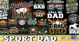 "Sport Dad" Sporcu Baba Tasarımları (20 Tasarım) - Vektörel Çizim & Grafik Dosyası (SVG, DXF, EPS, PNG) - detaylı önizleme 2